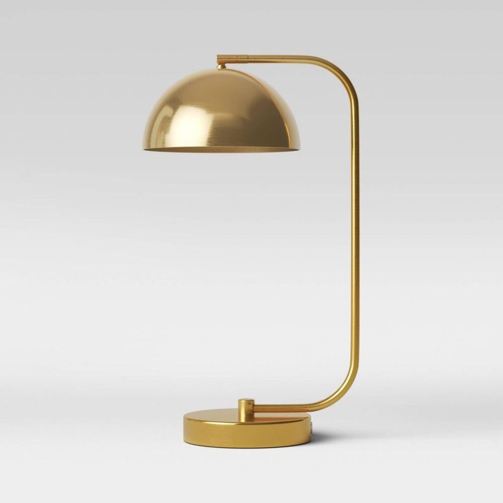 Threshold - Valencia Dome Table Lamp Brass - Project 62 Brass